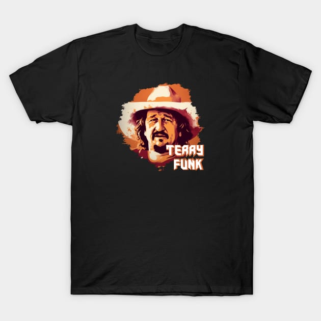 TERRY FUNK T-Shirt by Pixy Official